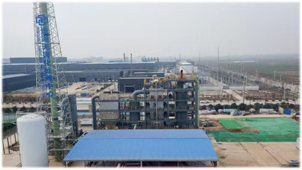 陕西蒲城海泰高端液晶显示材料生产项目建设工程施工纪实