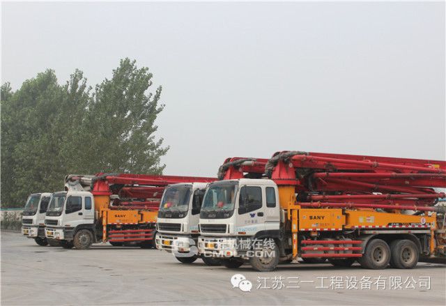 三一LNG天然气搅拌车完美交付，助力兰叶建设绿色施工