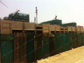 东小口镇住宅混合公建用地配建项目楼体施工进度图 2014年5月8日